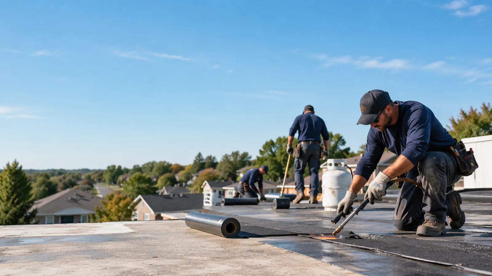Flat Roof Leak Repair providers in Coloma, WI